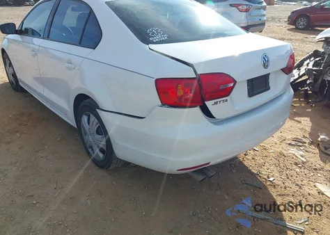 2012 Volkswagen Jetta 2.0L S from USA, damaged, VIN 3VW2K7AJ8CM349215